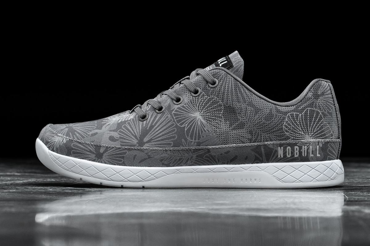 Nobull Canvas Men\'s Trainers Grey | Australia (CP6095)